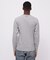 《DAILY／デイリー》RIB L／S HENLEY NECK T-SHIRT