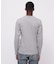 《DAILY／デイリー》RIB L／S HENLEY NECK T-SHIRT
