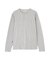 《DAILY／デイリー》RIB L／S HENLEY NECK T-SHIRT