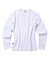《DAILY／デイリー》RIB L／S HENLEY NECK T-SHIRT