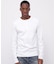 《DAILY／デイリー》RIB L／S HENLEY NECK T-SHIRT