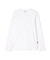《DAILY／デイリー》RIB L／S HENLEY NECK T-SHIRT