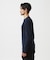 《DAILY／デイリー》RIB L／S HENLEY NECK T-SHIRT