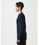 《DAILY／デイリー》RIB L／S HENLEY NECK T-SHIRT