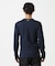 《DAILY／デイリー》RIB L／S HENLEY NECK T-SHIRT