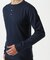 《DAILY／デイリー》RIB L／S HENLEY NECK T-SHIRT