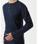 《DAILY／デイリー》RIB L／S HENLEY NECK T-SHIRT