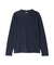 《DAILY／デイリー》RIB L／S HENLEY NECK T-SHIRT