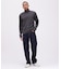 《DAILY／デイリー》STAND ZIP RIB JACKET／スタンドジップ リブ ジャケット