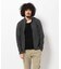 《DAILY／デイリー》STAND ZIP RIB JACKET／スタンドジップ リブ ジャケット