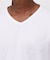 《DAILY／デイリー》MINI WAFFLE V NECK T-SHIRT／ミニワッフル 長袖 Vネック Tシャツ