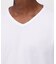 《DAILY／デイリー》MINI WAFFLE V NECK T-SHIRT／ミニワッフル 長袖 Vネック Tシャツ