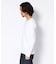 《DAILY／デイリー》MINI WAFFLE V NECK T-SHIRT／ミニワッフル 長袖 Vネック Tシャツ