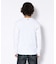 《DAILY／デイリー》MINI WAFFLE V NECK T-SHIRT／ミニワッフル 長袖 Vネック Tシャツ