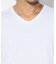 《DAILY／デイリー》MINI WAFFLE V NECK T-SHIRT／ミニワッフル 長袖 Vネック Tシャツ