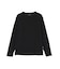 《DAILY／デイリー》MINI WAFFLE CREW-NECK L／S T-SHIRT／ミニワッフル クルーネック 長袖 Tシャツ