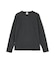 《DAILY／デイリー》MINI WAFFLE CREW-NECK L／S T-SHIRT／ミニワッフル クルーネック 長袖 Tシャツ