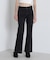 SATIN FLARE STRECH PANTS／サテンフレアストレッチパンツ