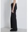 SATIN FLARE STRECH PANTS／サテンフレアストレッチパンツ