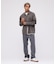 《WEB限定》FADED ONE POINT WORK SHIRT ／ フェイデッド ワンポイント ワークシャツ ／ AVIREX