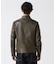 LEATHER MILITARY RIDERS JACKET／レザー ミリタリー ライダース