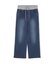 WAIST RIB DENIM PANTS／ウエストリブ デニムパンツ
