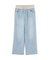 WAIST RIB DENIM PANTS／ウエストリブ デニムパンツ