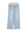 WAIST RIB DENIM PANTS／ウエストリブ デニムパンツ