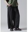 BOX PLEATS RELAX PANTS／ボックスプリーツ リラックスパンツ