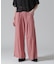 BOX PLEATS RELAX PANTS／ボックスプリーツ リラックスパンツ