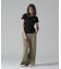 BOX PLEATS RELAX PANTS／ボックスプリーツ リラックスパンツ
