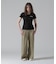 BOX PLEATS RELAX PANTS／ボックスプリーツ リラックスパンツ