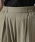 BOX PLEATS RELAX PANTS／ボックスプリーツ リラックスパンツ