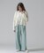 《直営店限定》MACRAME RIBBON KNIT CARDIGAN／マクラメリボンニットカーディガン