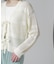 《直営店限定》MACRAME RIBBON KNIT CARDIGAN／マクラメリボンニットカーディガン