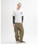 《DAILY／デイリー》 RIB LONG SLEEVE CREW NECK T-SHIRT ”CAMOUFLAGE”