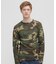 《DAILY／デイリー》 RIB LONG SLEEVE CREW NECK T-SHIRT ”CAMOUFLAGE”