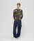 《DAILY／デイリー》 RIB LONG SLEEVE CREW NECK T-SHIRT ”CAMOUFLAGE”
