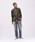 《DAILY／デイリー》 RIB LONG SLEEVE CREW NECK T-SHIRT ”CAMOUFLAGE”