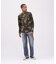 《DAILY／デイリー》 RIB LONG SLEEVE CREW NECK T-SHIRT ”CAMOUFLAGE”