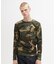 《DAILY／デイリー》 RIB LONG SLEEVE CREW NECK T-SHIRT ”CAMOUFLAGE”