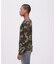 《DAILY／デイリー》 RIB LONG SLEEVE CREW NECK T-SHIRT ”CAMOUFLAGE”