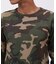 《DAILY／デイリー》 RIB LONG SLEEVE CREW NECK T-SHIRT ”CAMOUFLAGE”