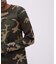 《DAILY／デイリー》 RIB LONG SLEEVE CREW NECK T-SHIRT ”CAMOUFLAGE”