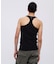 《DAILY／デイリー》RIB TANK TOP BACK CROSS／リブ タンクトップ バッククロス  デイリーウェア