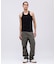 《DAILY／デイリー》RIB TANK TOP BACK CROSS／リブ タンクトップ バッククロス  デイリーウェア