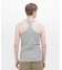 《DAILY／デイリー》RIB TANK TOP BACK CROSS／リブ タンクトップ バッククロス  デイリーウェア