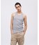 《DAILY／デイリー》RIB TANK TOP BACK CROSS／リブ タンクトップ バッククロス  デイリーウェア