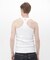 《DAILY／デイリー》RIB TANK TOP BACK CROSS／リブ タンクトップ バッククロス  デイリーウェア
