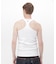《DAILY／デイリー》RIB TANK TOP BACK CROSS／リブ タンクトップ バッククロス  デイリーウェア